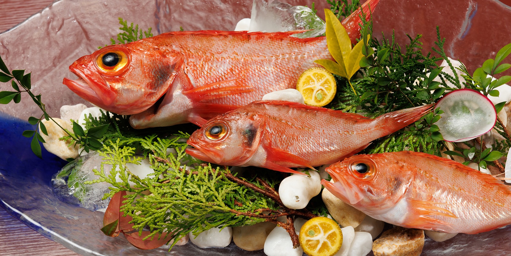 民宿「明山荘」による料理の写真